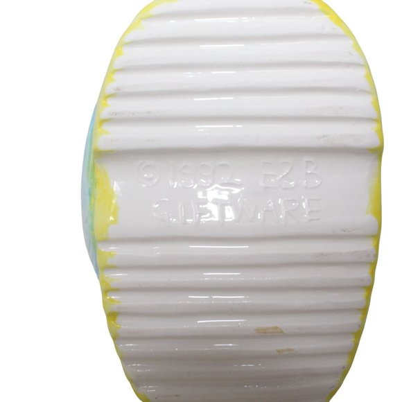 Vintage 1992 Fisherman Boot Coffee Mug Fishing Pole Handle E&B Giftware Company - Picture 8 of 10